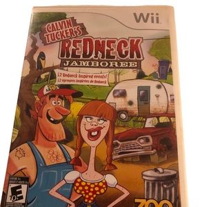 Calvin Tuckers Redneck Jamboree Nintendo Wii VIDEO GAME CIB COMPLETE CASE MANUAL